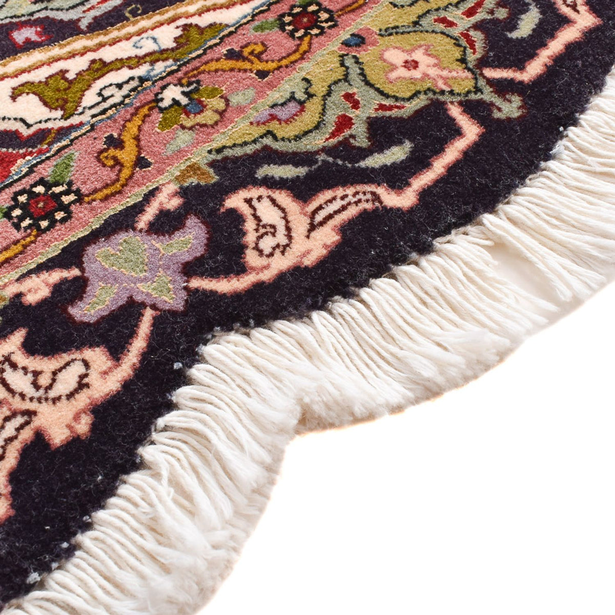 Alfombra Persa - Tabriz - Real redondo  - 250 x 250 cm - multicolor