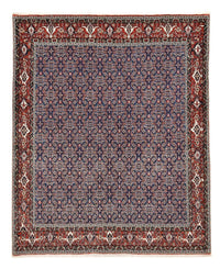 Alfombra persa - Bidjar - 246 x 201 cm - púrpura
