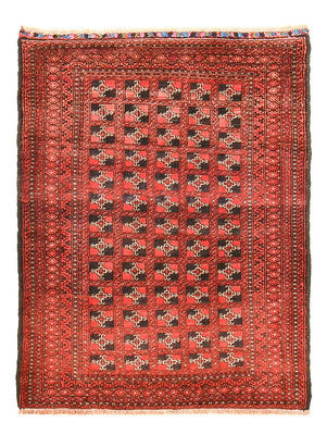 Alfombra Belutsch - 124 x 95 cm - rojo