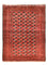 Alfombra Belutsch - 124 x 95 cm - rojo