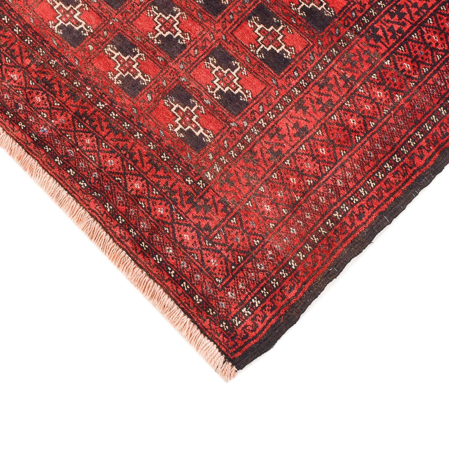 Alfombra Belutsch - 124 x 95 cm - rojo