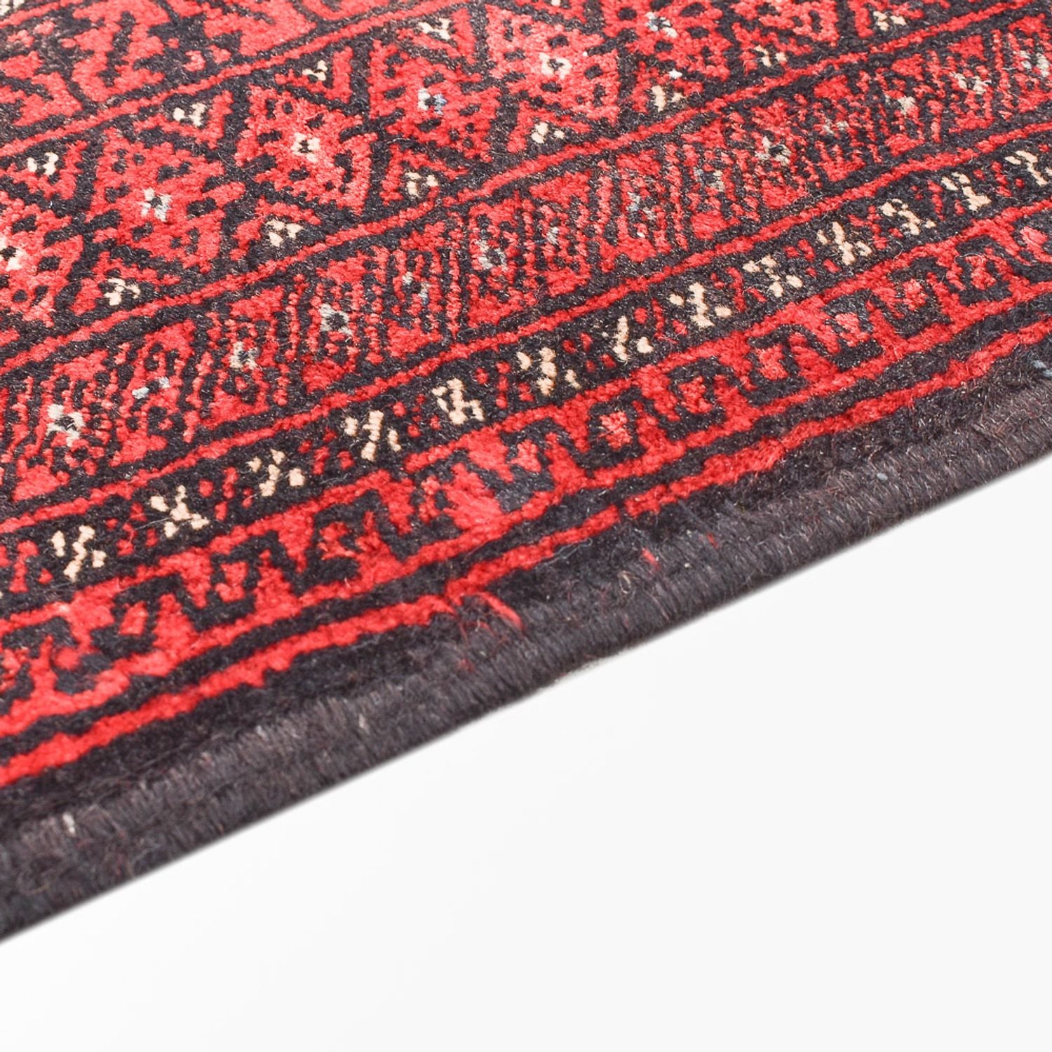 Alfombra Belutsch - 124 x 95 cm - rojo