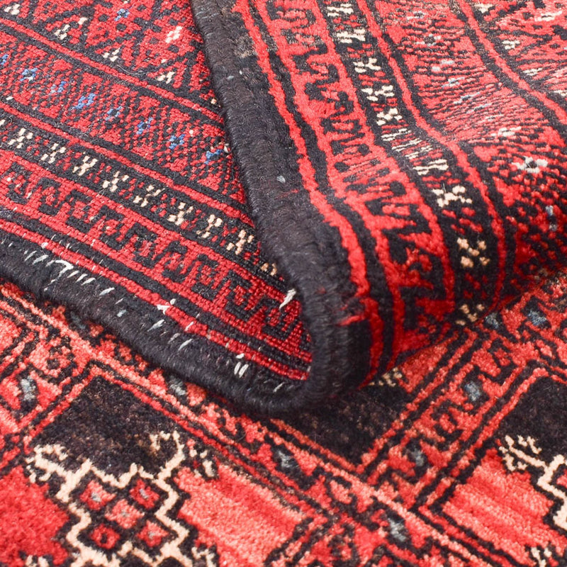 Alfombra Belutsch - 124 x 95 cm - rojo