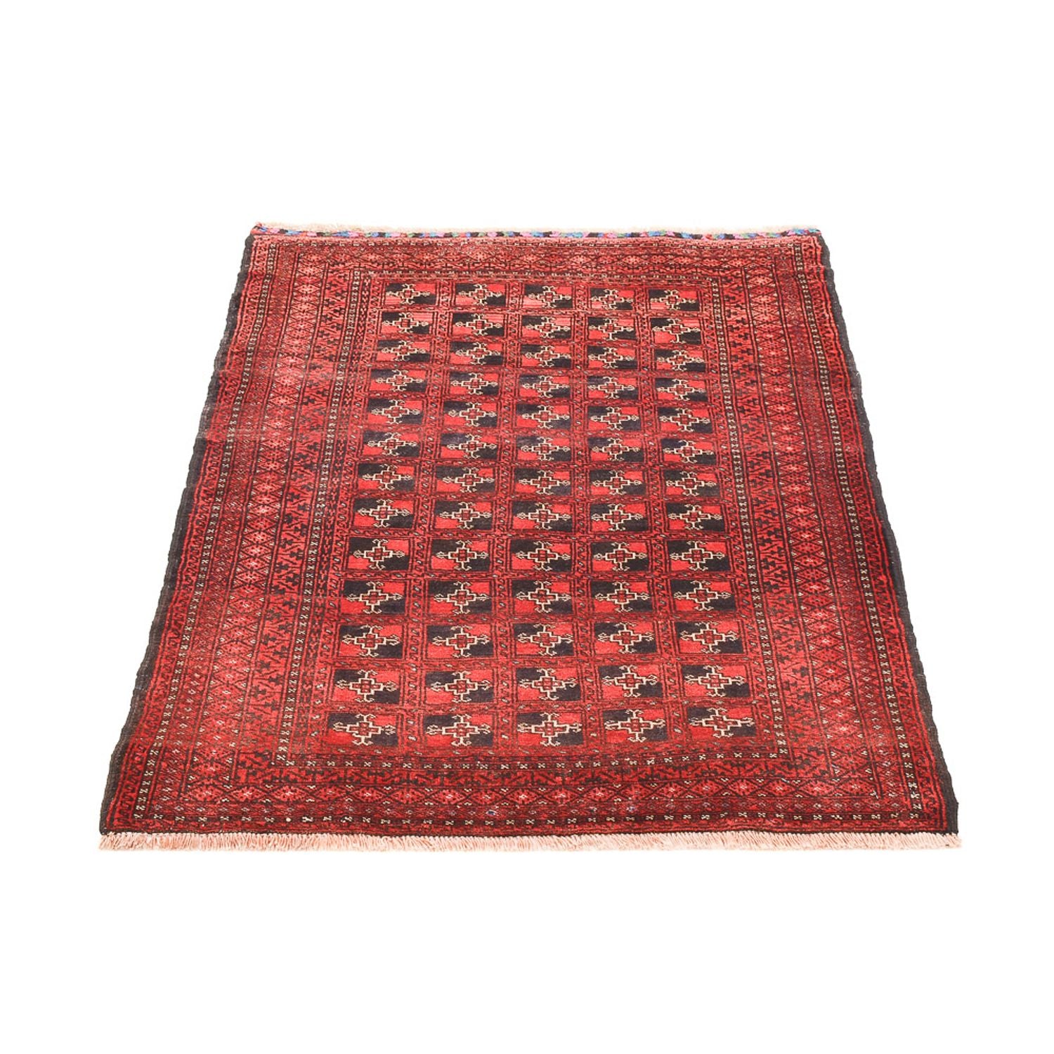 Alfombra Belutsch - 124 x 95 cm - rojo