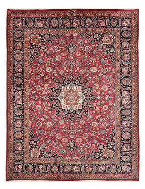 Alfombra persa - Clásica - 382 x 300 cm - rojo