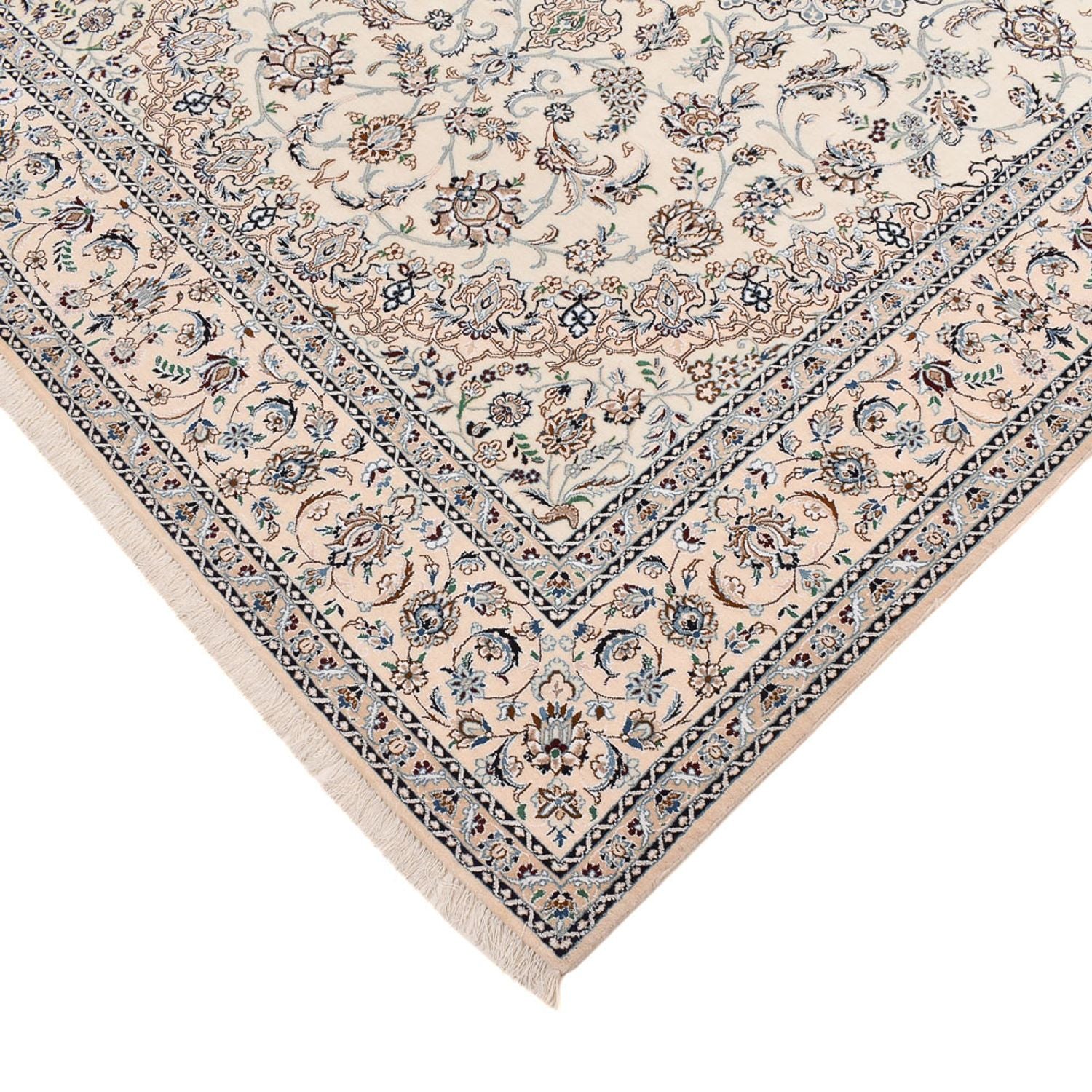 Alfombra Persa - Nain - Prima - 292 x 195 cm - crema
