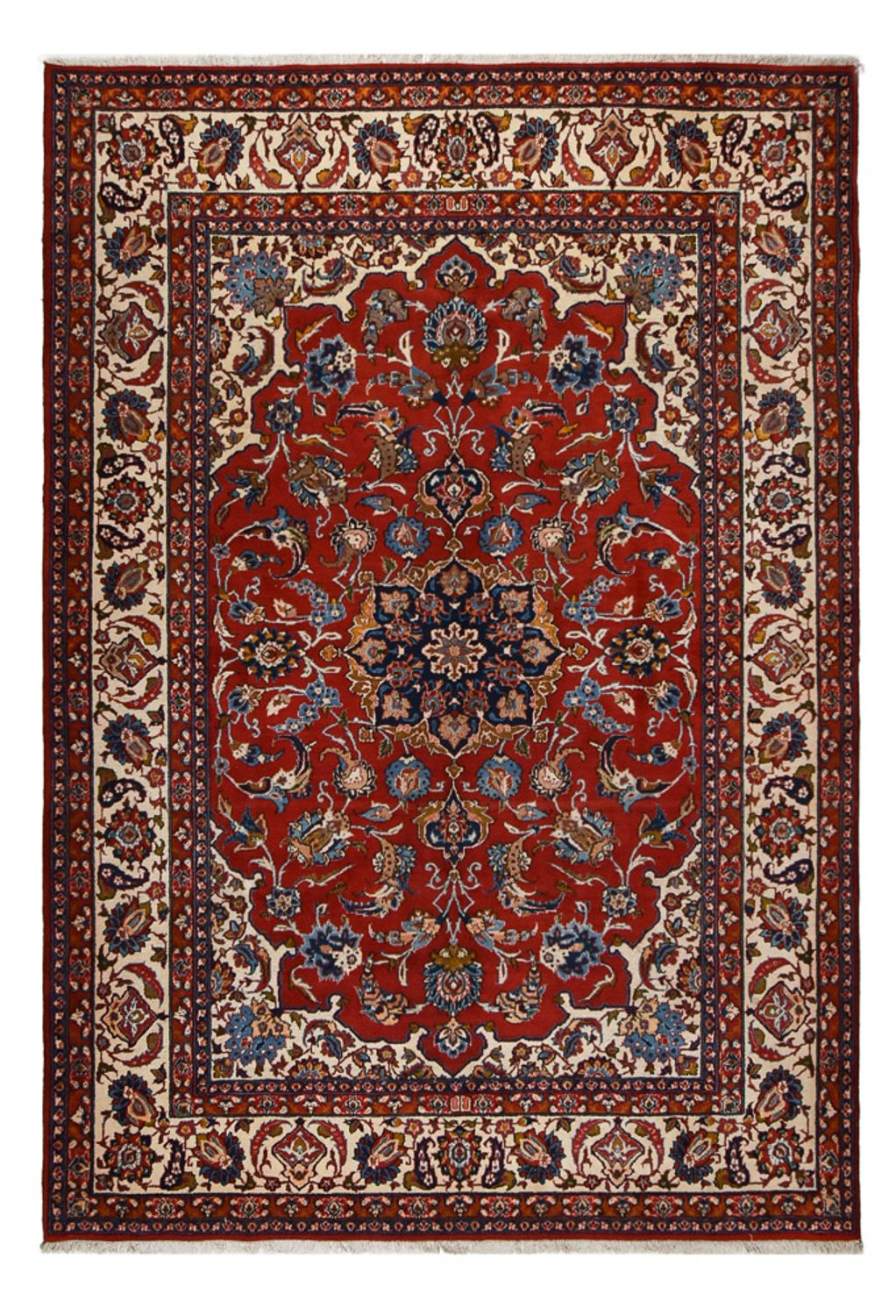 Alfombra persa - Clásica - 313 x 216 cm - rojo