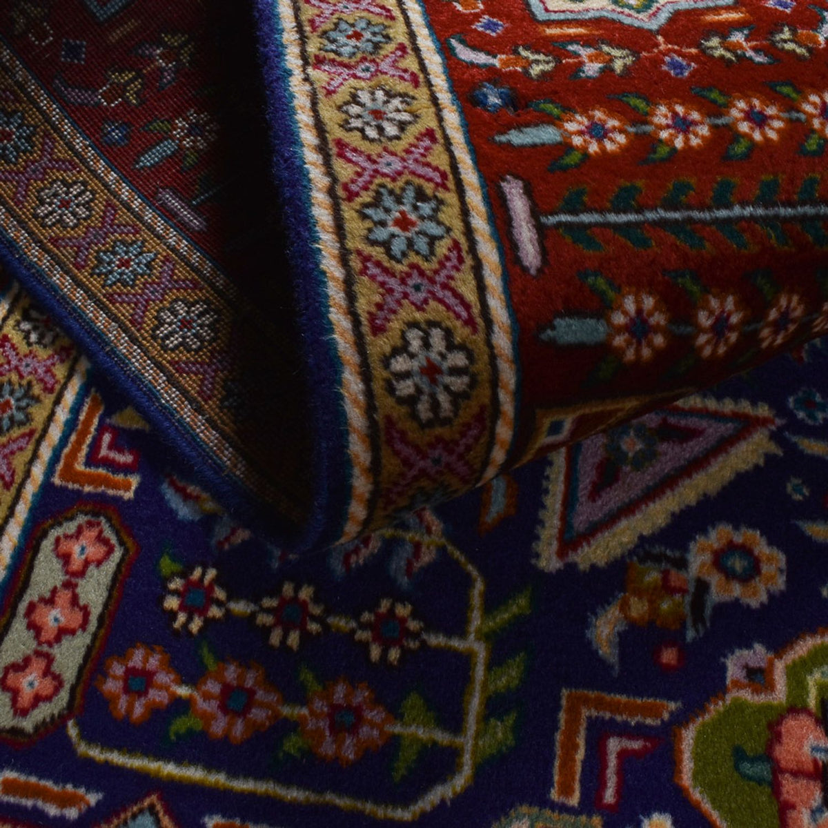 Alfombra persa - Nómada - 298 x 205 cm - rojo vino