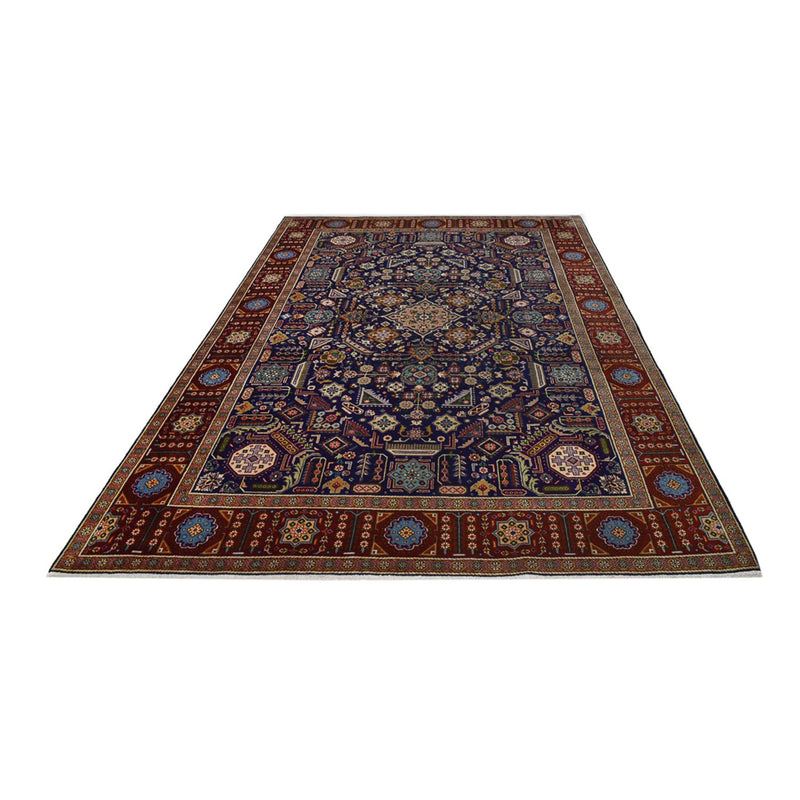 Alfombra persa - Nómada - 298 x 205 cm - rojo vino