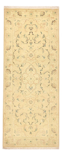 Alfombra de pasillo Alfombra Persa - Tabriz - Real - 203 x 77 cm - beige claro