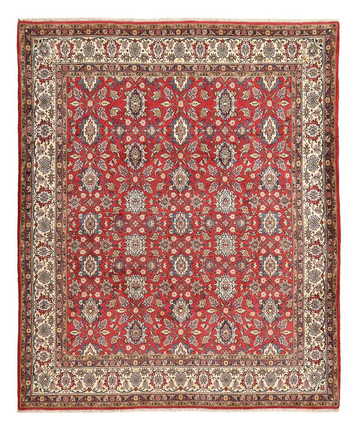 Alfombra persa - Bidjar - 317 x 253 cm - rojo