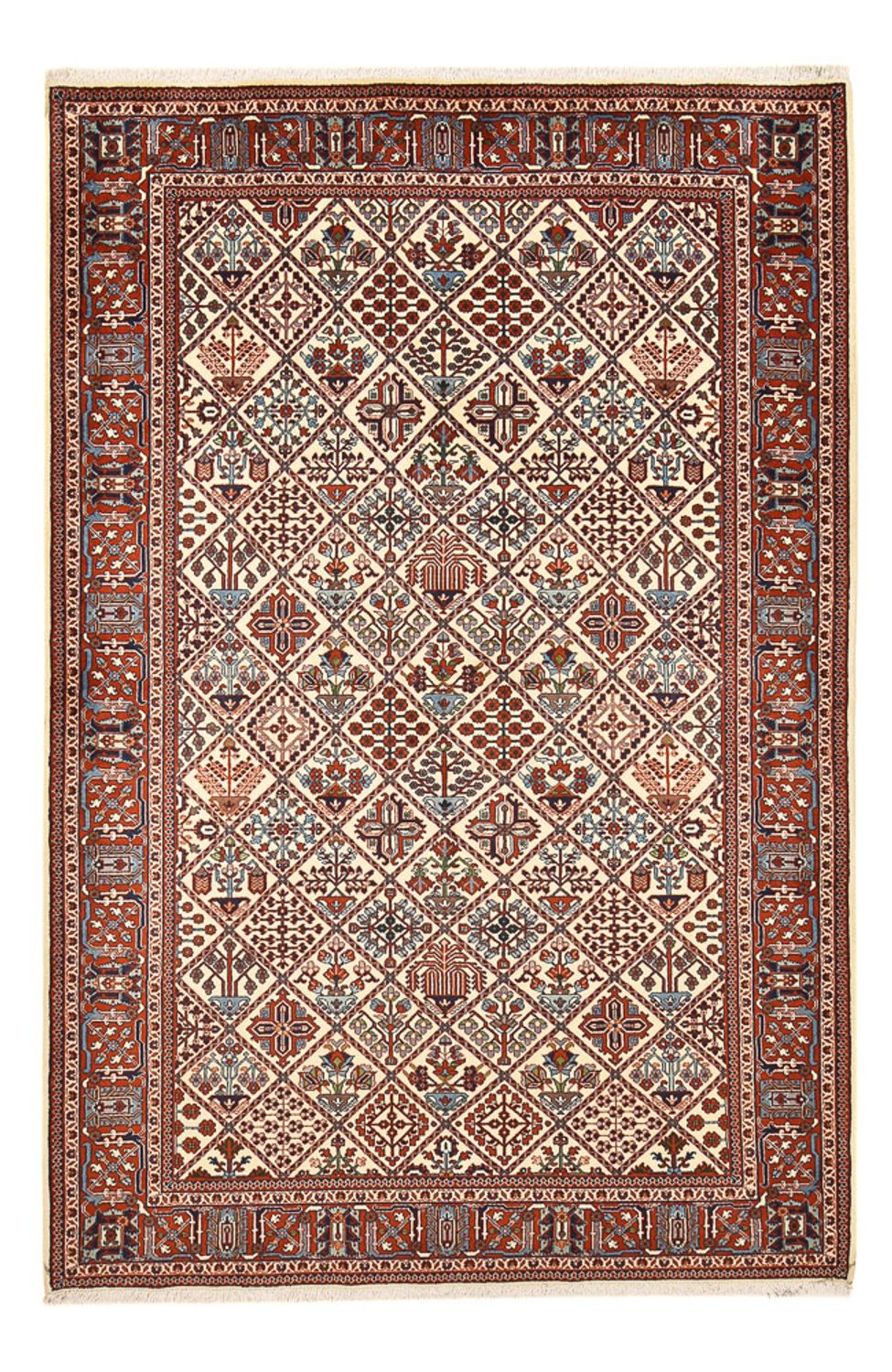 Alfombra persa - Nómada - 253 x 168 cm - óxido