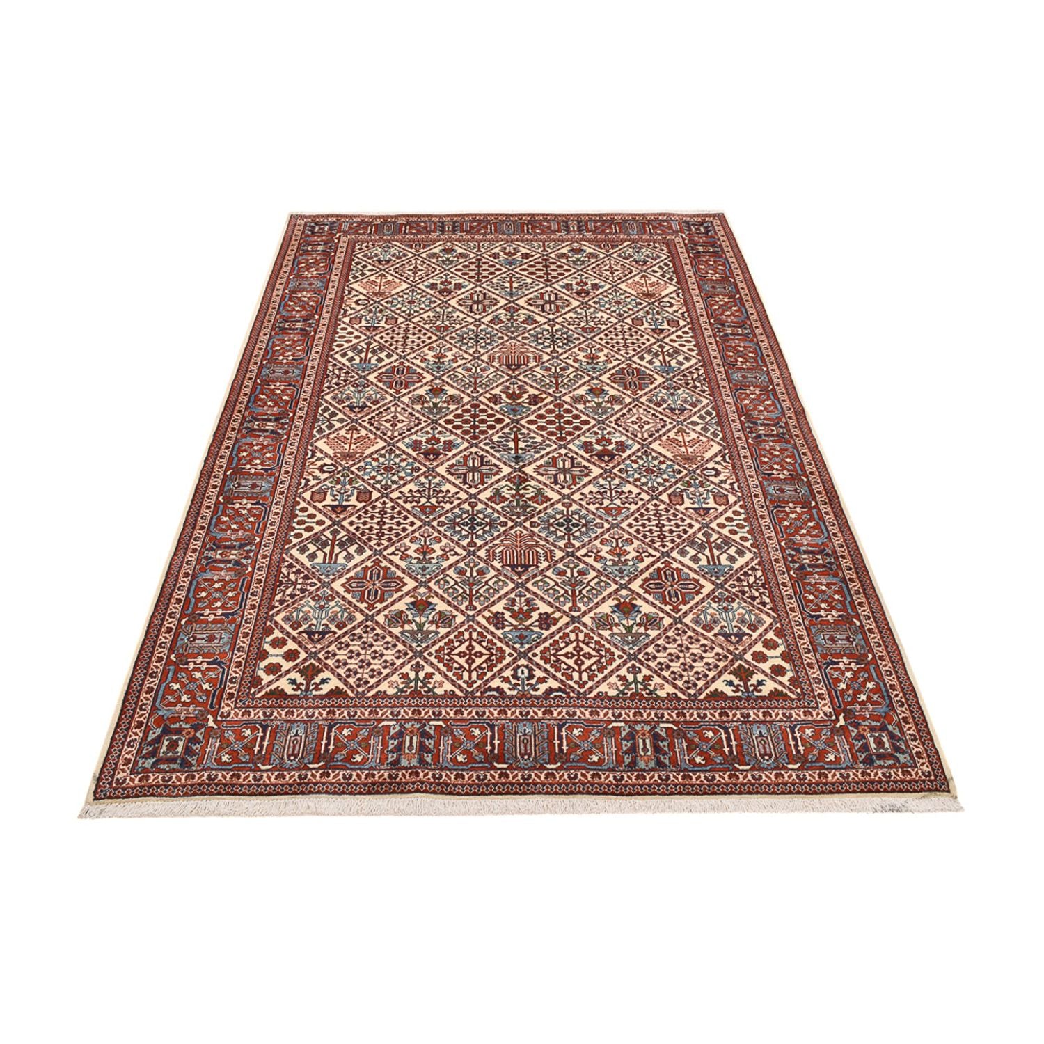Alfombra persa - Nómada - 253 x 168 cm - óxido