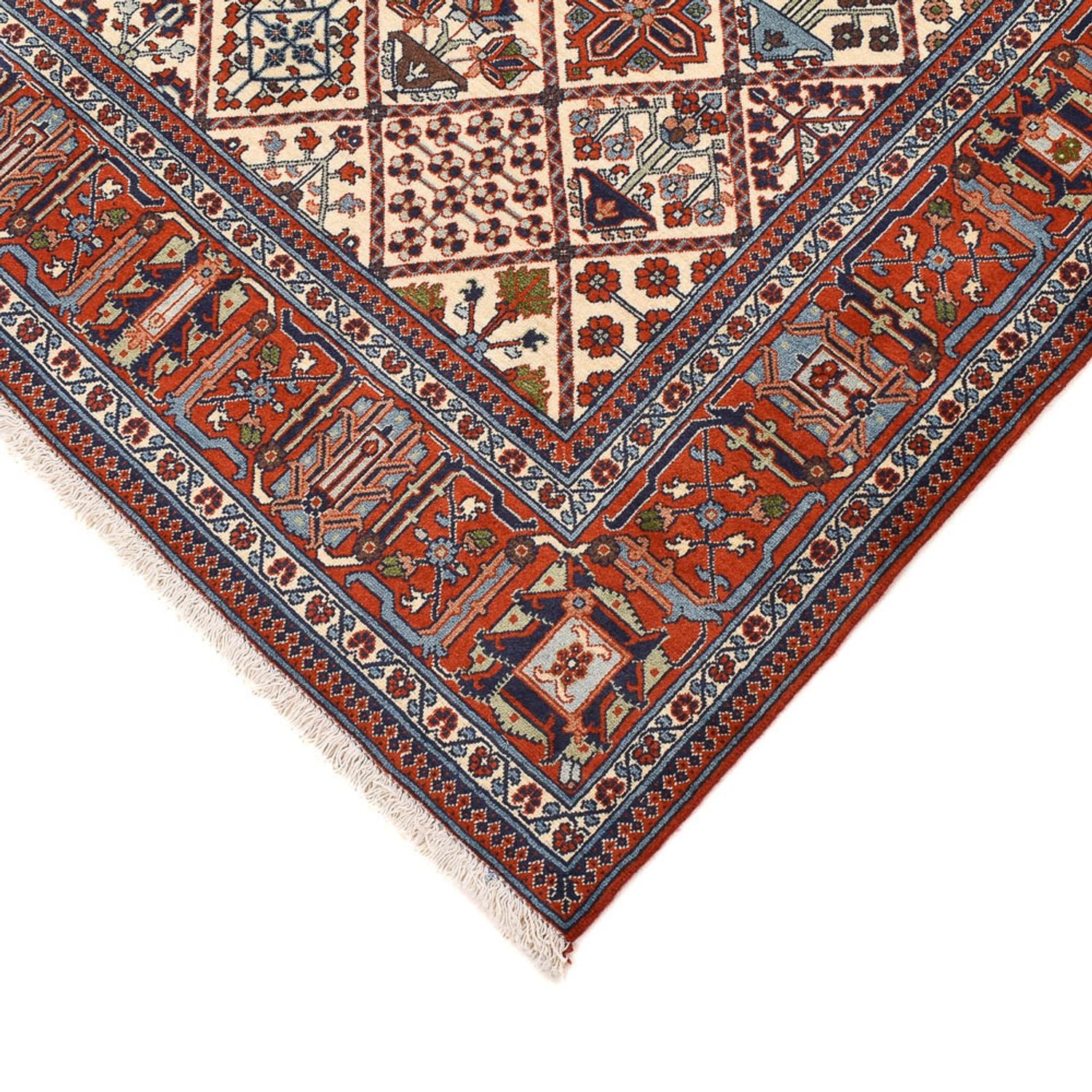 Alfombra persa - Nómada - 245 x 170 cm - óxido