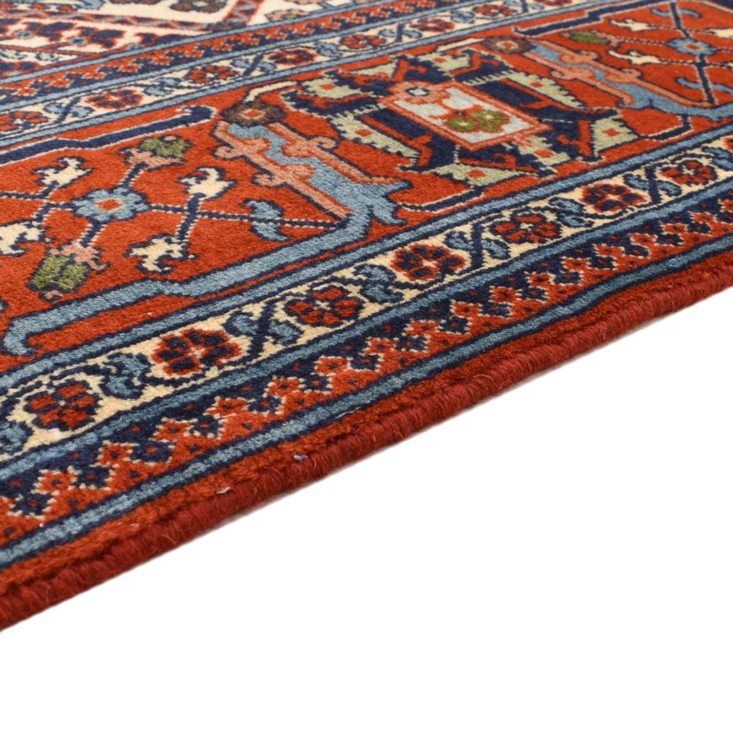 Alfombra persa - Nómada - 245 x 170 cm - óxido