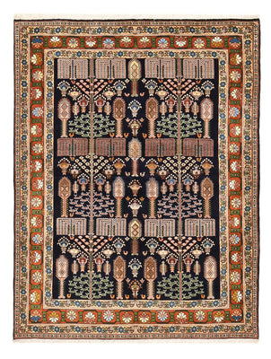 Alfombra persa - Clásica - 233 x 178 cm - azul oscuro