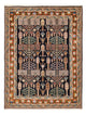 Alfombra persa - Clásica - 233 x 178 cm - azul oscuro