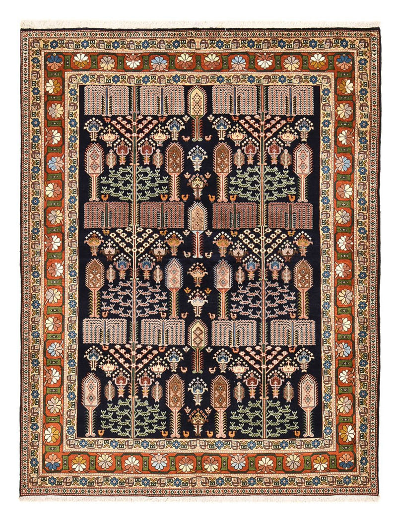 Alfombra persa - Clásica - 233 x 178 cm - azul oscuro