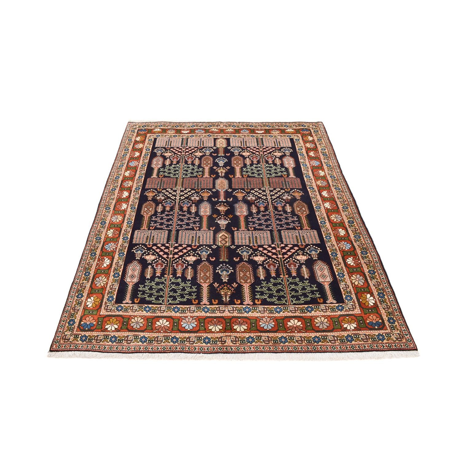Alfombra persa - Clásica - 233 x 178 cm - azul oscuro