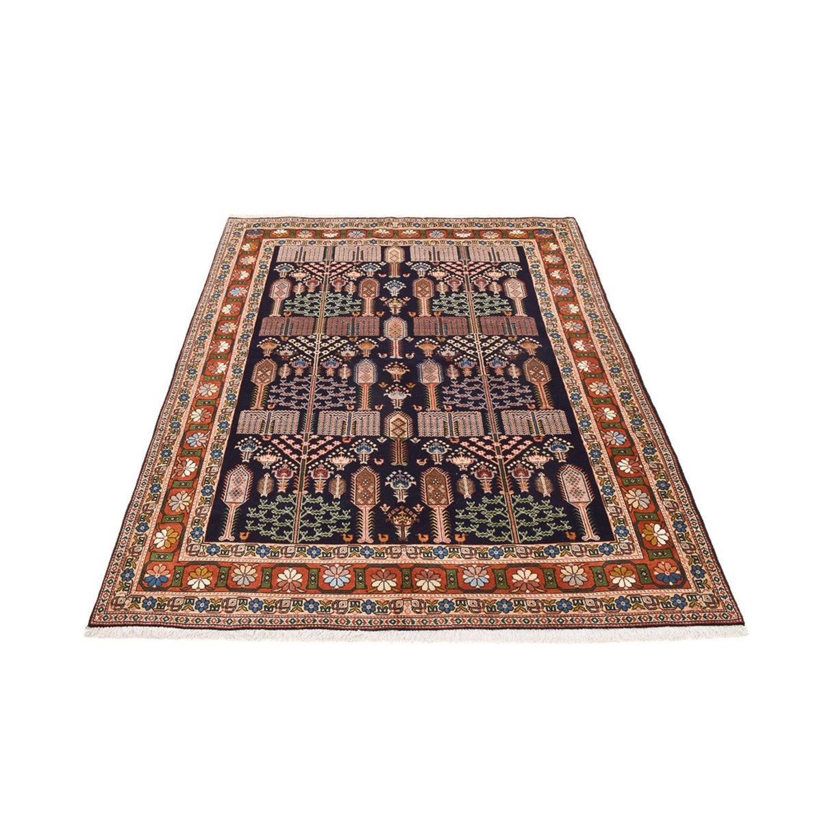 Alfombra persa - Clásica - 233 x 178 cm - azul oscuro