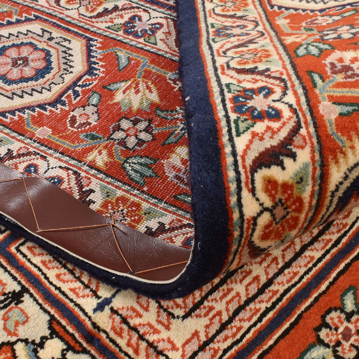 Alfombra persa - Nómada - 202 x 158 cm - multicolor