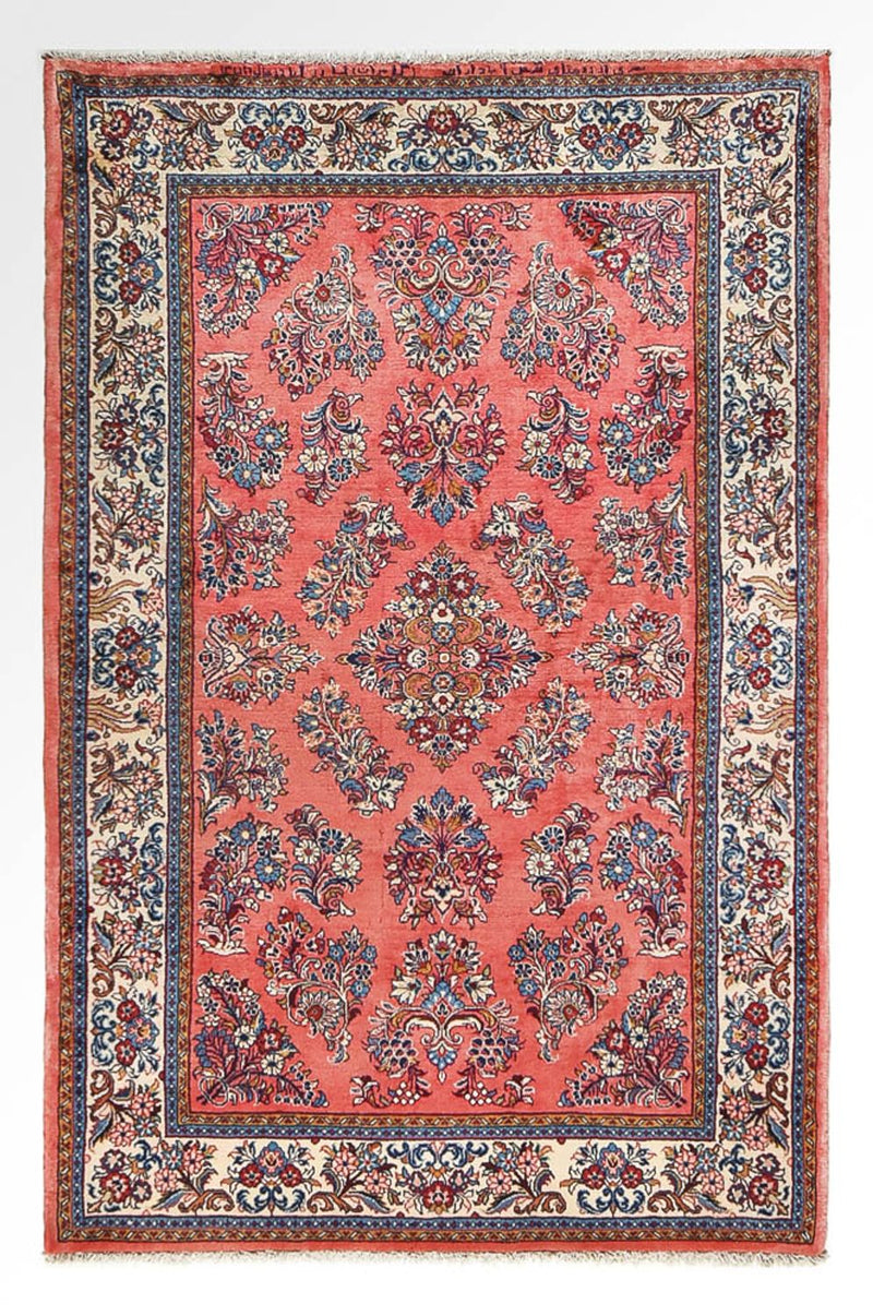 Alfombra persa - Clásica - 200 x 126 cm - rojo