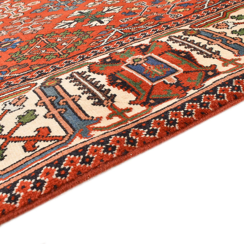 Alfombra persa - Nómada - 218 x 135 cm - rojo claro