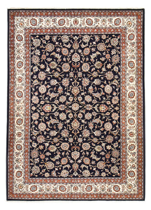 Alfombra persa - Clásica - Real - 350 x 254 cm - azul oscuro