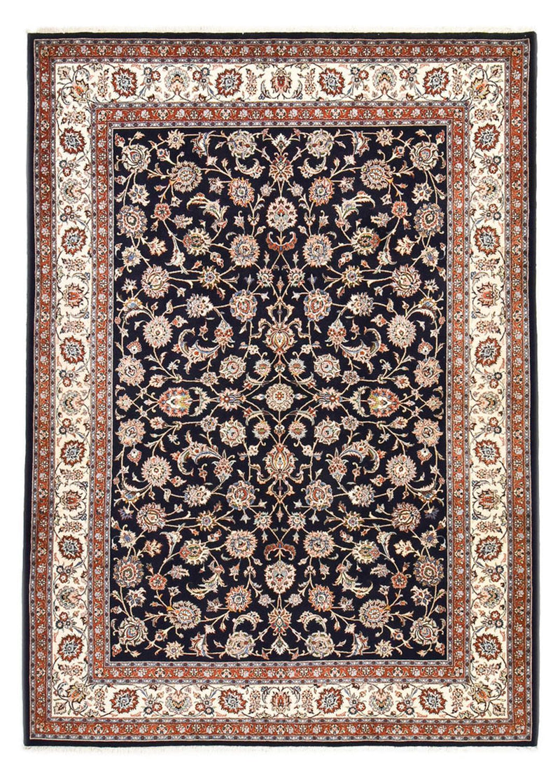 Alfombra persa - Clásica - Real - 350 x 254 cm - azul oscuro
