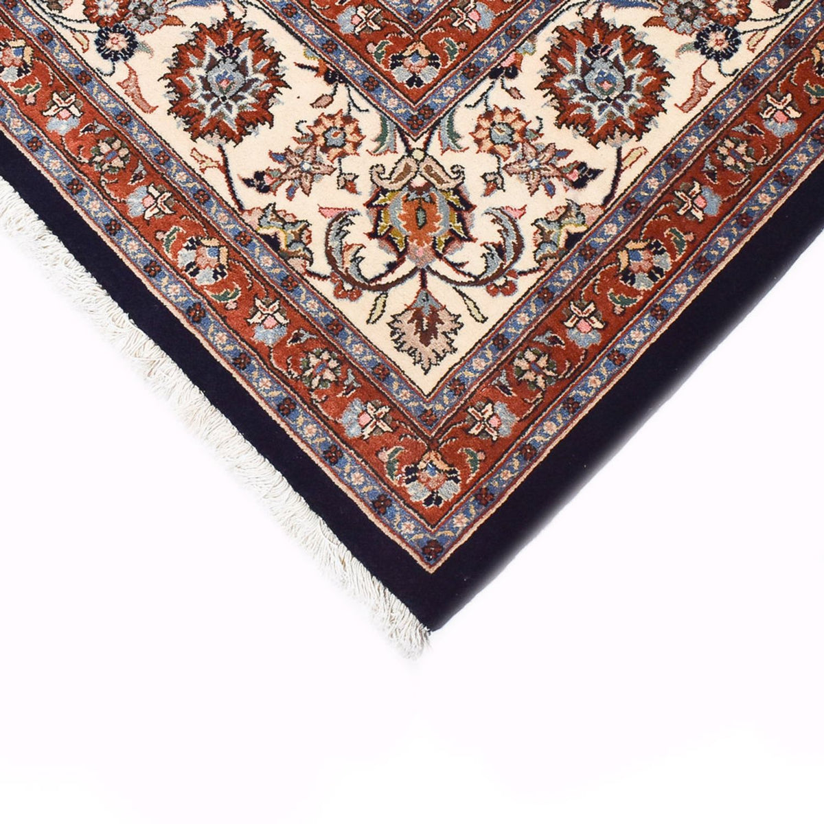 Alfombra persa - Clásica - Real - 350 x 254 cm - azul oscuro