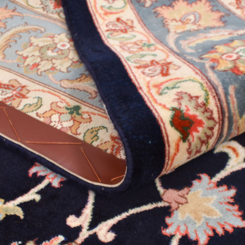 Alfombra persa - Bidjar - 269 x 166 cm - azul oscuro