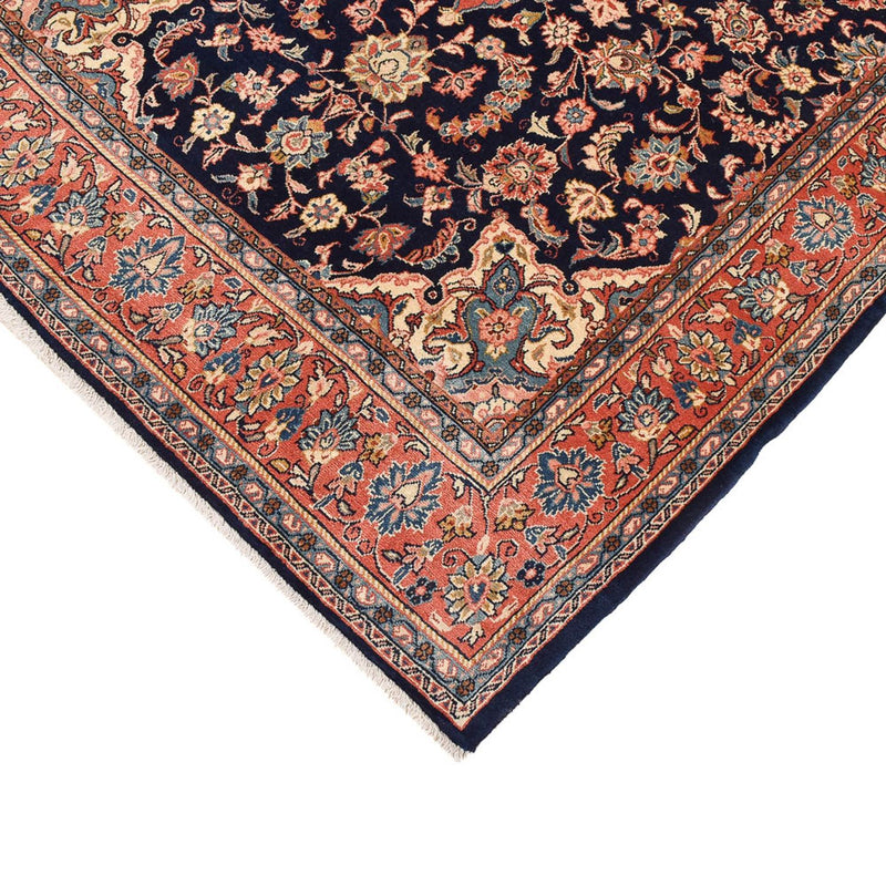 Alfombra persa - Keshan - 234 x 143 cm - azul oscuro
