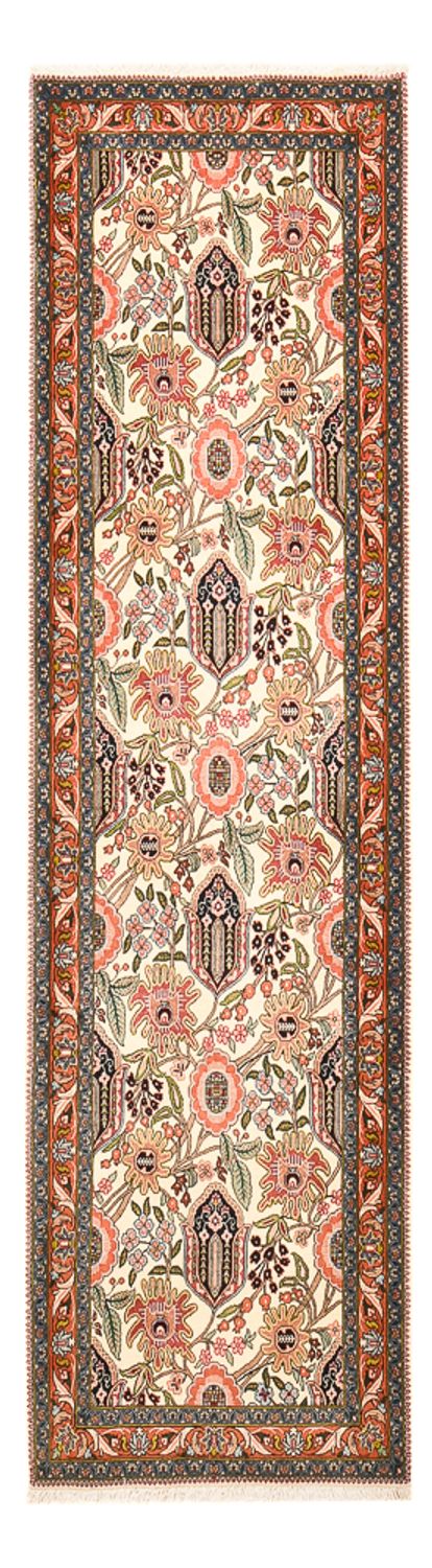 Alfombra de pasillo Alfombra persa - Bidjar - 300 x 87 cm - beige