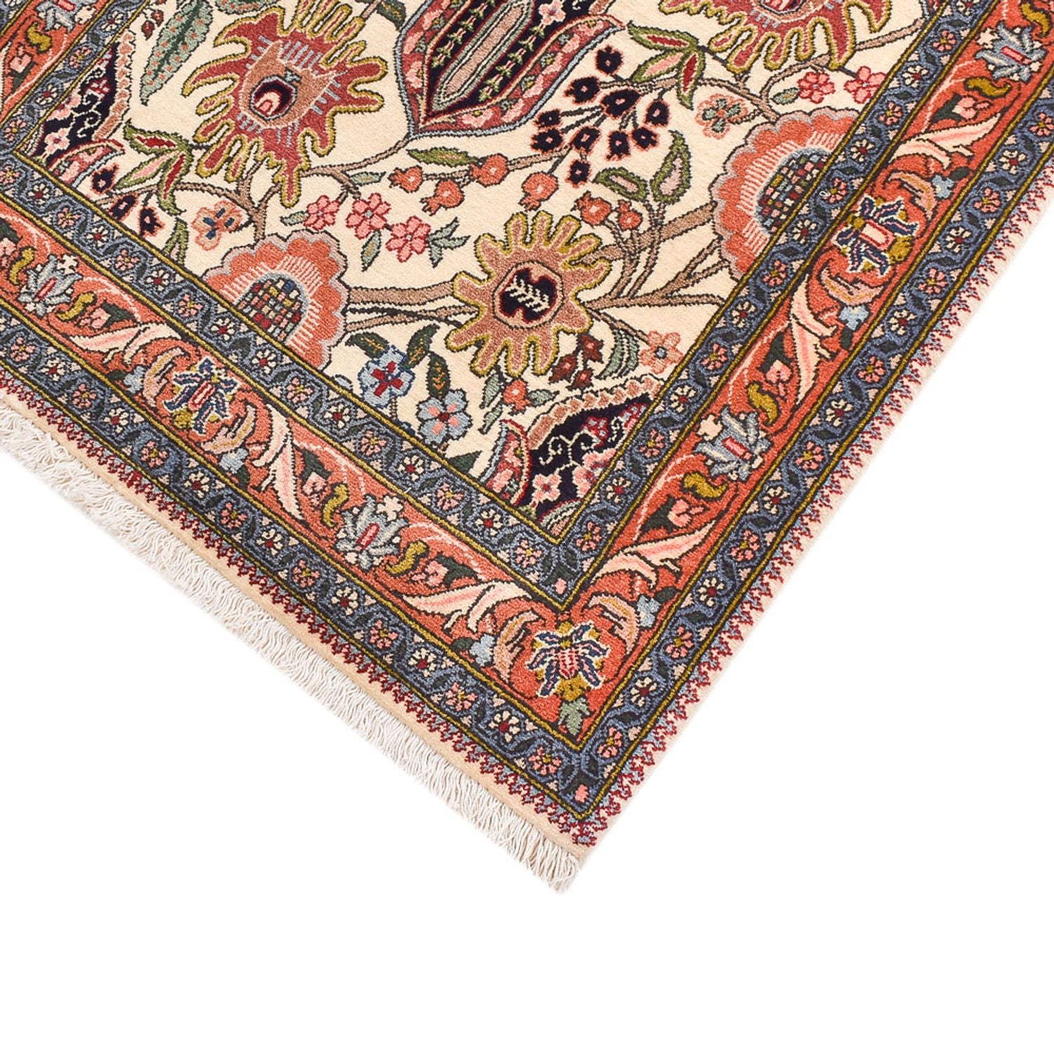 Alfombra de pasillo Alfombra persa - Bidjar - 300 x 87 cm - beige