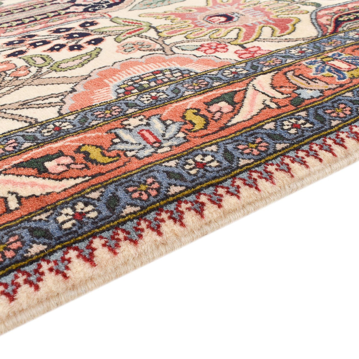 Alfombra de pasillo Alfombra persa - Bidjar - 300 x 87 cm - beige