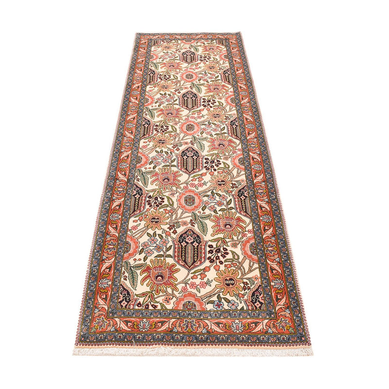 Alfombra de pasillo Alfombra persa - Bidjar - 300 x 87 cm - beige