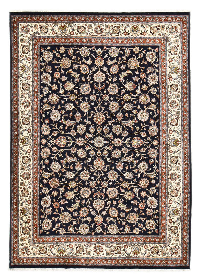 Alfombra persa - Clásica - Real - 338 x 243 cm - azul oscuro