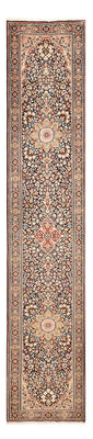 Alfombra de pasillo Alfombra persa - Real - 380 x 80 cm - beige oscuro