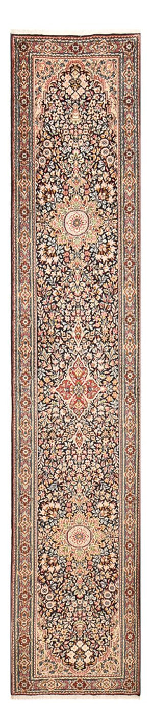 Alfombra de pasillo Alfombra persa - Real - 380 x 80 cm - beige oscuro