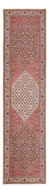 Alfombra de pasillo Alfombra persa - Bidjar - 290 x 72 cm - óxido
