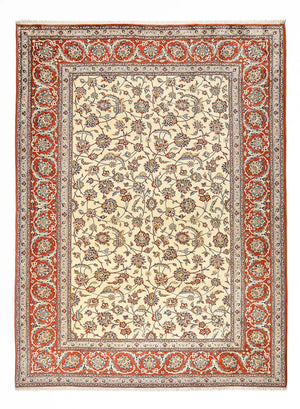 Alfombra Persa - Isfahan - Prima - 367 x 253 cm - beige claro