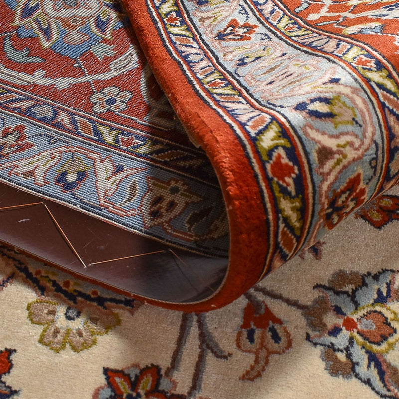 Alfombra Persa - Isfahan - Prima - 367 x 253 cm - beige claro
