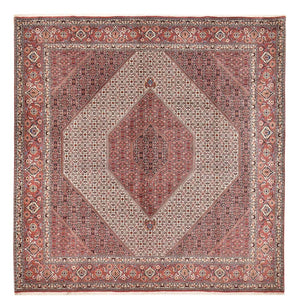 Alfombra persa - Bidjar cuadrado  - 307 x 300 cm - óxido