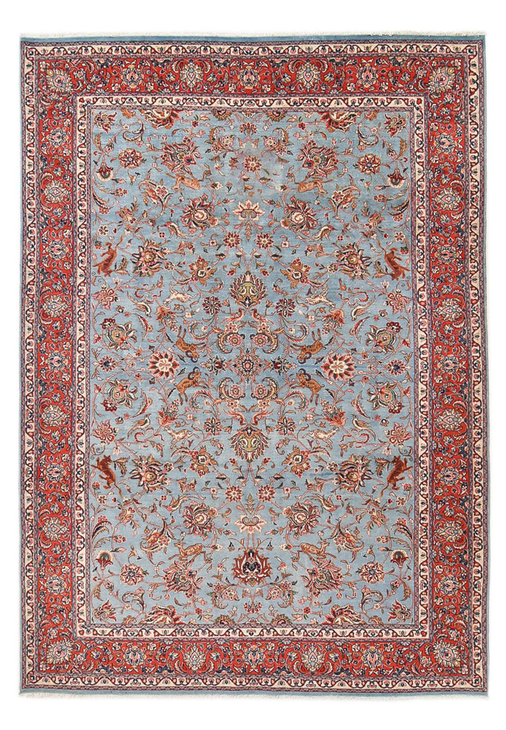 Alfombra persa - Clásica - 380 x 266 cm - azul claro