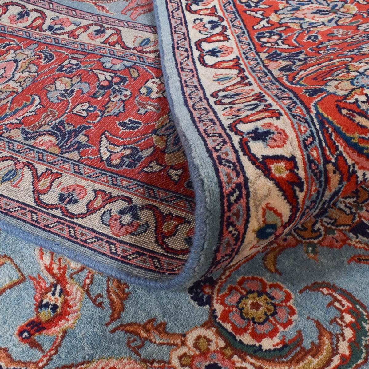 Alfombra persa - Clásica - 380 x 266 cm - azul claro