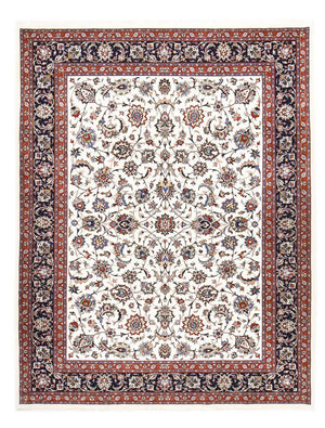 Alfombra persa - Clásica - Real - 345 x 245 cm - crema