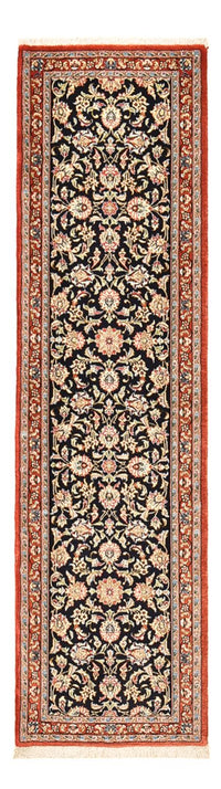 Alfombra de pasillo Alfombra Persa - Ghom - Royal - 197 x 54 cm - beige oscuro