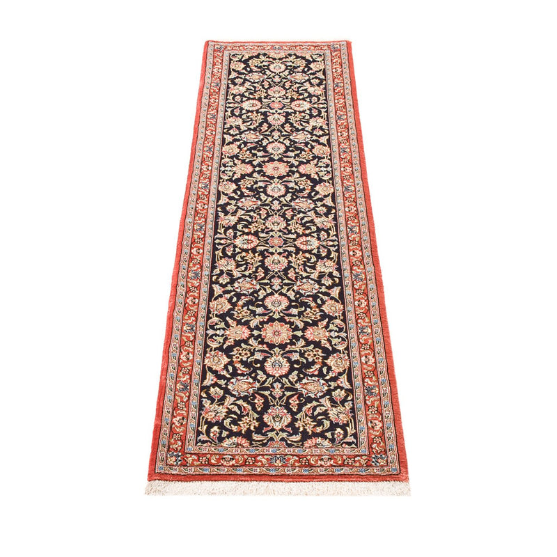 Alfombra de pasillo Alfombra Persa - Ghom - Royal - 197 x 54 cm - beige oscuro