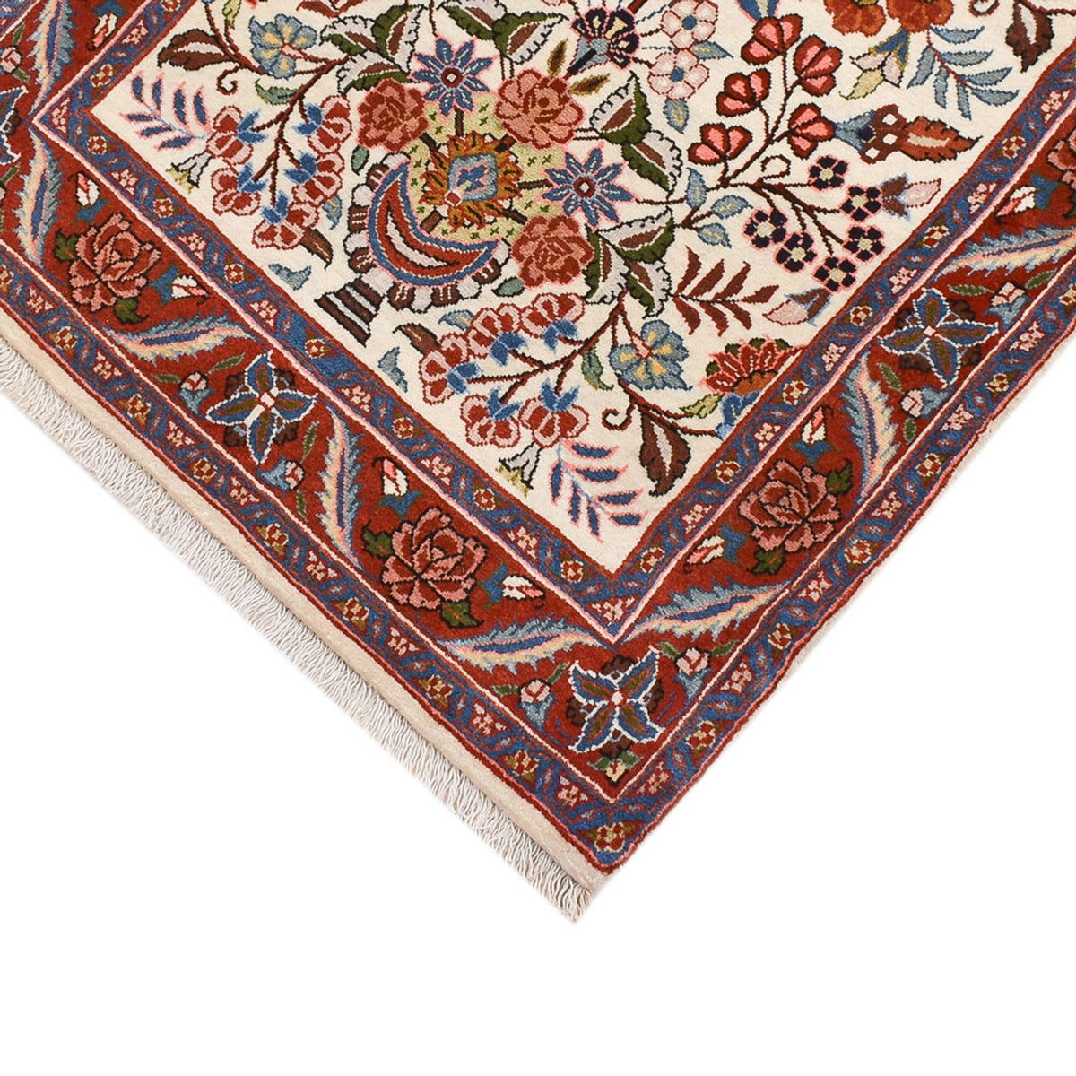 Alfombra de pasillo Alfombra persa - Bidjar - 313 x 75 cm - beige