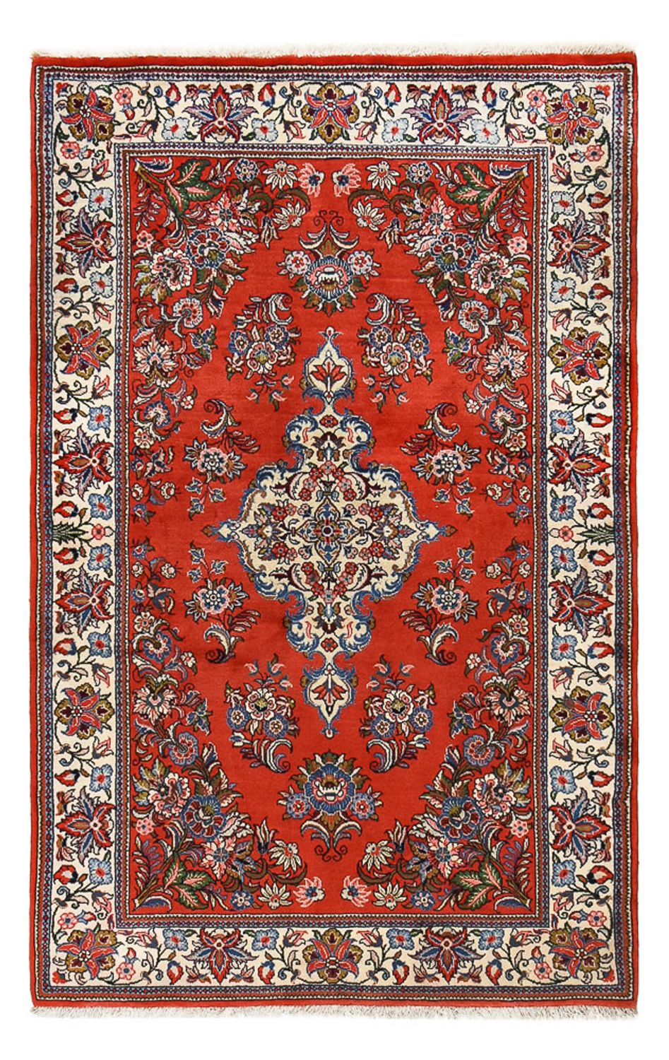 Alfombra persa - Clásica - 212 x 135 cm - rojo